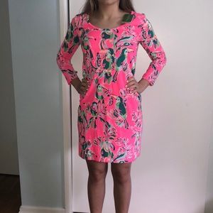 Lilly Pulitzer 3/4 Sleeve Dress Size XS